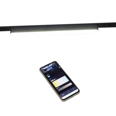 Трековый светильник  13001-9.3-001UR magnetic LED16W BK CCT+SMART