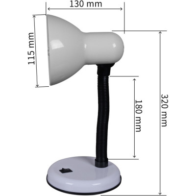 Офисная настольная лампа  00203-0.7-01 WT