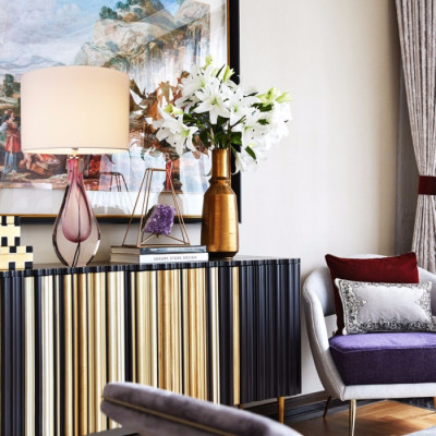 Интерьерная настольная лампа Crystal Table Lamp BRTL3036