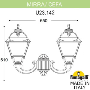 Уличная настольная лампа Cefa U23.142.000.VYF1R